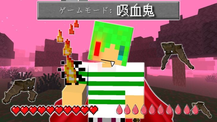 マインクラフト ゲームモード 吸血鬼 の世界でサバイバルしたら最強だった 動画配信者支援ブログ