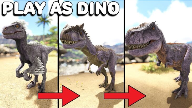 The T Rex Progression System Play As Dino Ark Survival Evolved｜動画配信