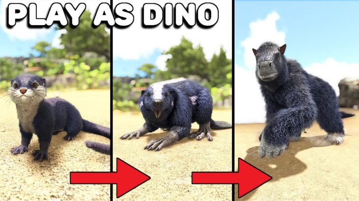 The Otter Progression Line Play As Dino Ark Survival Evolved｜動画配信者支援ブログ